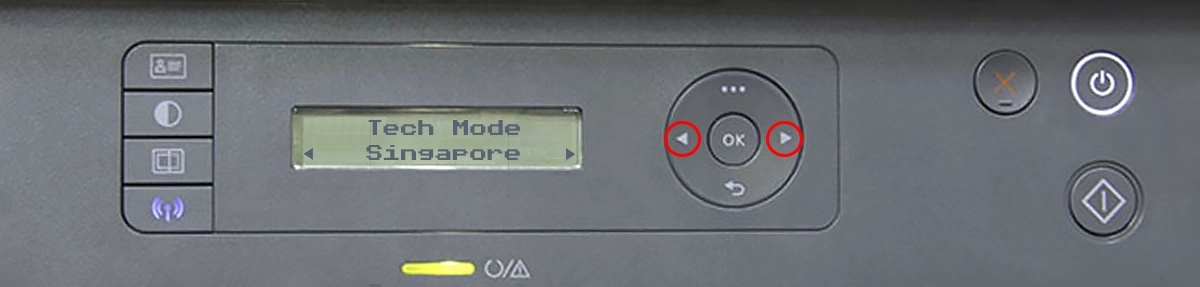 Процесс смены региона HP